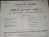 Woods 211-3/B214-3/B214QR-1/B315-4/B320-3 Mower Operators Manual