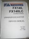 Fiat Allis FX140/FX140LC Crawler Excavator Manual