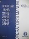 New Holland 18HB, 21HB, 25HB, 30HB, 36HB Header Operators Manual