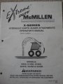 Mcmillen X950,X1450,X1950,X2450,X3450 Auger Operators Manual