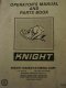 Knight 2500 Manure Spreader Operators & Parts Manual