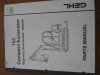 Gehl 153 Mini Excavator Operators Manual - Serial #