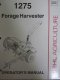 Gehl 1275 Forage Harvestor Operators Manual