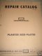 MInneapolis Moline Planter Seed PLate Parts Manual Book.