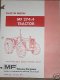 Massey Ferguson 274-4 Tractor Parts Manual-Ser# Up