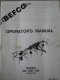 Befco 330 & 480 Hay Tedder Operators Manual