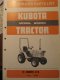 Kubota B5200 Tractor Parts Manual