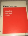 Eaton Truck Axles Service Repair Manual-Many Series