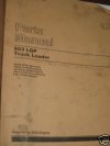 Caterpillar 953 LGP Track Loader Parts Manual Book