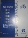 New Holland T6010/T6020/T6030 Tractor Operators Manual
