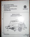 New Holland 590/595 Square Baler Parts Manual