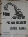 Ford H-48WW Excavator Service Repair Manual