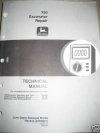 JOHN DEERE 750 EXCAVATOR TECHNICAL REPAIR MANUAL.