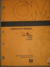 John Deere 544D Wheel Loader Operators Owners Manual